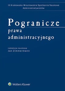 Picture of Pogranicze prawa administracyjnego
