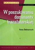 W poszukiw... - Anna Bednarczyk -  books in polish 