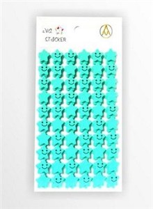 Obrazek Stiker Gwiazdka piankowy miętowy