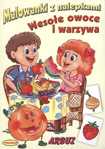 Obrazek Wesołe warzywa i owoce Arbuz