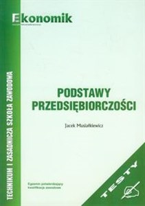 Obrazek Podstawy przedsiębiorczości Testy Szkoła ponadgimnazjalna