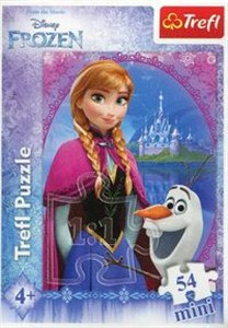 Obrazek Puzzle 54 Mini W krainie Lodu Anna