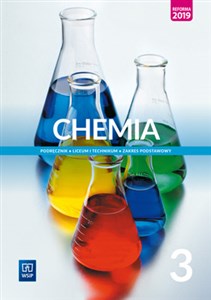 Obrazek Chemia 3 Podręcznik Zakres podstawowy Szkoła ponadpodstawowa. Liceum i technikum