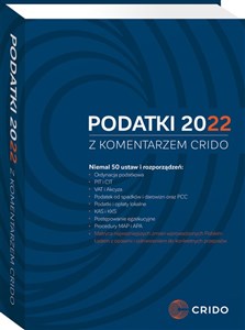 Picture of Podatki 2022 z komentarzem Crido