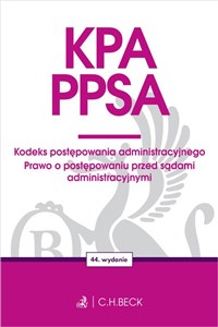 Obrazek KPA PPSA Kodeks postępowania administracyjnego Prawo o postępowaniu przed sądami administracyjnym