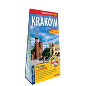 Obrazek Kraków laminowany plan miasta 1:22 000