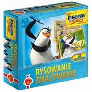 Obrazek Rysowanie zmazywanie Pingwiny z Madagaskaru