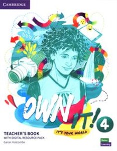 Obrazek Own it! 4 Teacher's Book with Digital Resource Pack