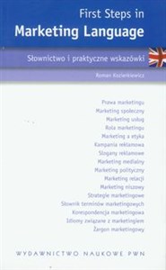 Picture of First Steps in Marketing Language Słownictwo i praktyczne wskazówki
