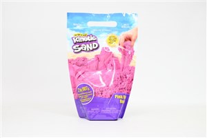 Obrazek Kinetic Sand - Piasek różowy 900g