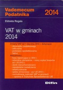 Picture of Vademecum Podatnika 2014 VAT w gminach 2014