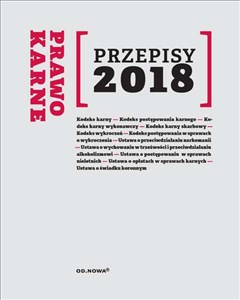 Picture of Prawo karne Przepisy 2018