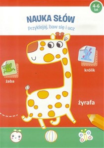 Picture of Nauka słów Przyklejaj baw się i ucz