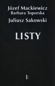 Picture of Listy Józef Mackiewicz Dzieła t. 27