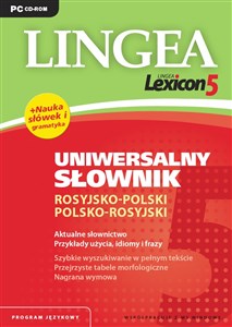 Picture of Lingea Lexicon 5 Uniwersalny słownik rosyjsko-polski polsko-rosyjski