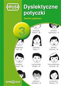 Picture of PUS Dyslektyczne potyczki 3 Zadania językowe