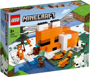 Obrazek LEGO Minecraft Siedlisko lisów 21178