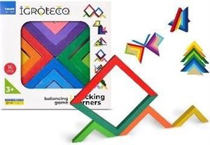 Picture of Układanka drewniana Kątowniki 16el