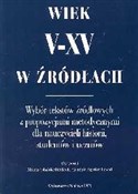 Książka : Wiek V-XV ... - Melania Sobańska-Bondaruk, Stanisław Bogusław Lenard