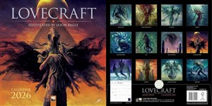 Obrazek Kalendarz 2026 ścienny kwadrat Lovecraft