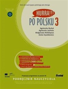 Obrazek Hurra Po Polsku 3 Podręcznik nauczyciela