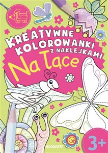 Picture of Kreatywne kolorowanki z naklejkami Na łące Zeszyt 3