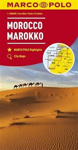 Picture of Maroko mapa mapa MARCO POLO Z PEŁNYM INDEKSEM