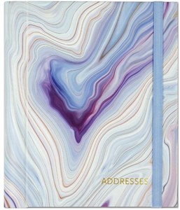 Obrazek Adresownik duży Niebieski Agat