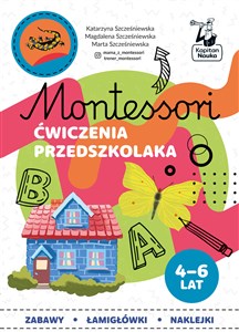 Picture of Montessori Ćwiczenia przedszkolaka 4-6 lata