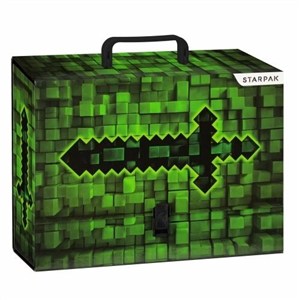 Obrazek Teczka z rączką A4/95mm Pixel Game