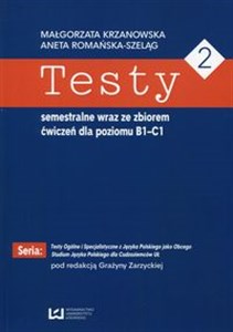 Picture of Testy 2 semestralne wraz ze zbiorem ćwiczeń dla poziomu B1-C1