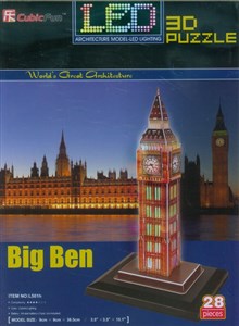Picture of Puzzle 3D Led Zegar Big Ben