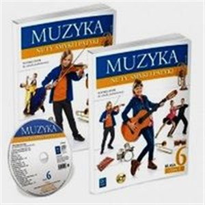 Picture of Muzyka Nuty smyki i patyki 6 Podręcznik z ćwiczeniami z płytą CD Część 1 i 2 Szkoła podstawowa