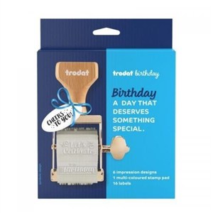 Obrazek Stempel z hasłami Birthday