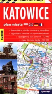 Obrazek Katowice plan miasta 1:20 000