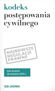 Picture of Kodeks postępowania cywilnego