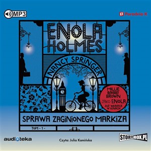 Obrazek [Audiobook] Enola Holmes. Sprawa zaginionego markiza