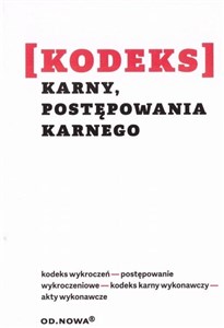 Picture of Kodeks karny, postępowania karnego (wrzesień 2020)