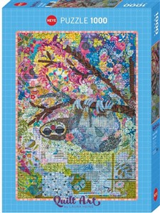 Obrazek Puzzle 1000 Quilt Art - Leniwiec