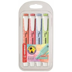 Picture of Zakreślacz STABILO Swing Cool Pastel 4 kolory