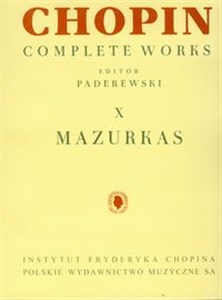 Picture of Chopin Complete Works X Mazurki