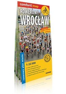 Picture of Comfort! map Rowerowy Wrocław 1:22 500 plan miasta