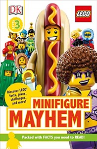 Obrazek DK Readers Level 3: LEGO Minifigure Mayhem: Discover LEGO facts, jokes, challenges, and more!
