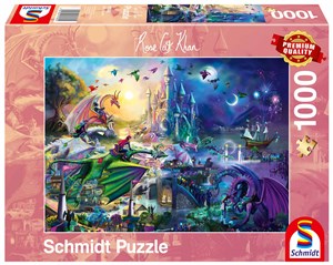 Picture of Puzzle 1000 Rose Cat Khan, Smoczy konkurs