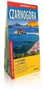 Obrazek Czarnogóra comfort! map laminowana mapa samochodowo-turystyczna 1:275 000