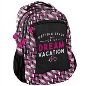 Picture of Plecak młodzieżowy Barbie różowo-czarny