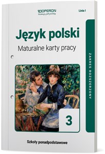 Obrazek Język polski 3 Maturalne karty pracy Zakres rozszerzony