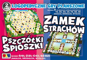Picture of Zamek Strachów Pszczółki Śpioszki Logopedyczne gry planszowe
