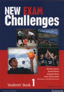 Obrazek New Exam Challenges 1 Student's Book Podręcznik wieloletni + CD