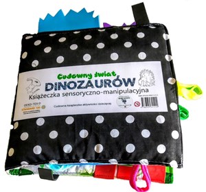 Picture of Cudowny świat dinozaurów Książeczka sensoryczno-manipulacyjna